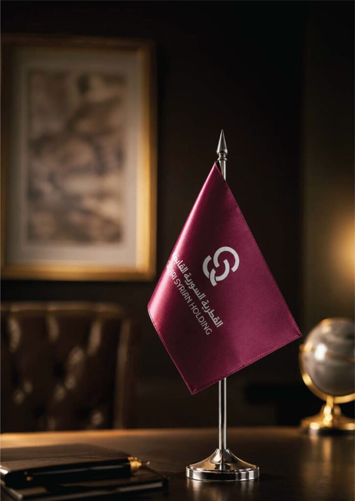 QSHC-small-flag-in-offıce